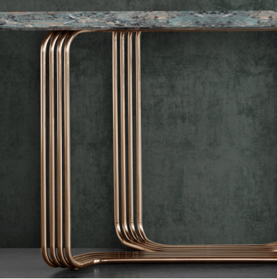 Console table Wood Table Console Luxury Console tables Design stainless steel