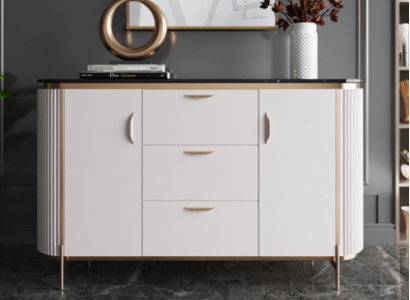 Sideboard Chest of drawers Sideboard Wood Modern White Living room Chests of drawers new
