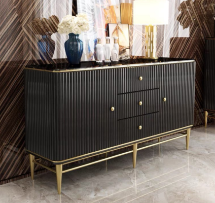 Furniture Living room Chests of drawers Sideboard Luxury Wood Wardrobe Designer new