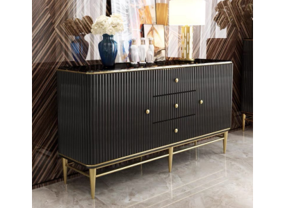 Furniture Living room Chests of drawers Sideboard Luxury Wood Wardrobe Designer new