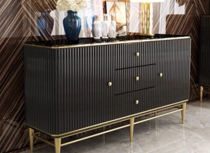 Furniture Living room Chests of drawers Sideboard Luxury Wood Wardrobe Designer new