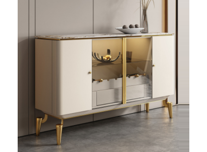 Designer Chest of drawers Sideboard Side Board Wardrobe Living Room Shelf Luxury