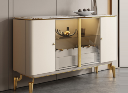 Designer Chest of drawers Sideboard Side Board Wardrobe Living Room Shelf Luxury