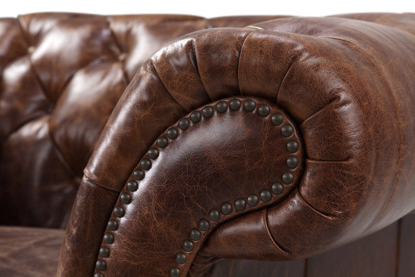 Chesterfield Sofa Couch Upholstery 1 Seater Armchair Sofas Design Upholstery Leather new