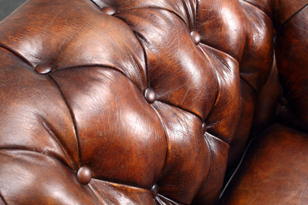 Chesterfield Sofa Couch Upholstery 1 Seater Armchair Sofas Design Upholstery Leather new