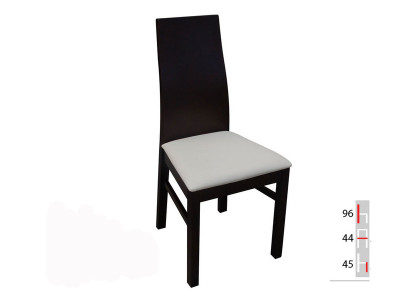 Solid wood Wood Black Chair MODERN DESIGNER Dining room CHAIR Kitchen Decorative