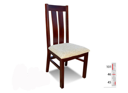 Solid wood Chair Wood DESIGNER Chair Dining room CHAIR CLASSIC White Decorative
