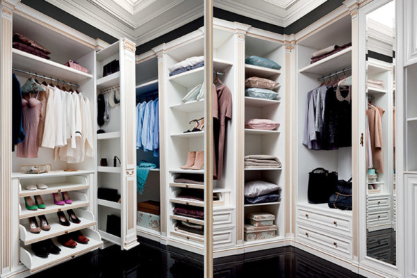 Element Model V1D-13 for Walk-in Wardrobe Wardrobe Italian Furniture