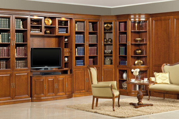 Classic exterior veneered Element for Wardrobe cabinet system - Model BA-23