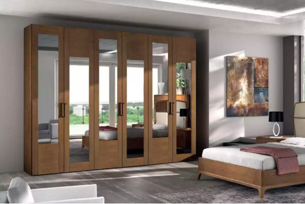 Bedroom Wardrobe Material Wood Wardrobe Style Modern new
