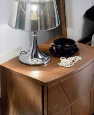 Bedroom Set Bed 2x Bedside tables Design Luxury Beds brown 3-piece.