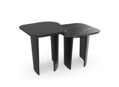 Side table luxury Table design Side tables Living room Black novelty