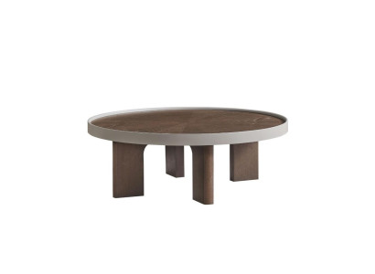 Modern Round Coffee table Designer Brown Coffee tables Living room Table