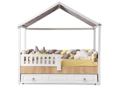 Bed frame Perfect Childrens bed Childrens room Bed frame e Light Wood
