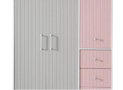 Stylish Wardrobe Multicolored Wood Wardrobe Design Childrens room