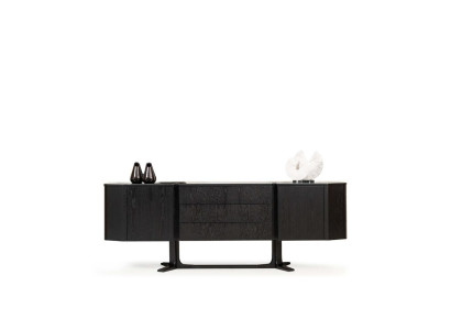 Modern Black Wooden Cabinet Designer Sideboard Luxury Sideboard Chest of drawers