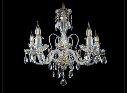 Kron Chandeliers Lamp Plafonniers Luminaires Lamps Cristal Éclairage Bohemia