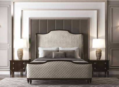 Luxury Bedroom Set Complete Designer Bed + 2x Bedside tables 3 pieces new