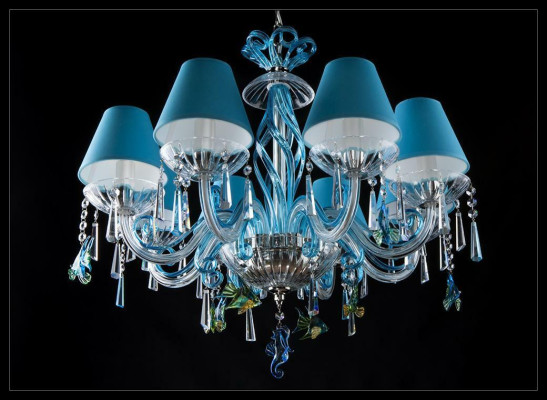 Blue Ceiling light Lights Design Chandelier Lamps Chandelier Crystal