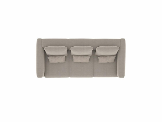 Three Seater Sofa Couch Upholstered furniture Luxury new Textile Furniture Living room