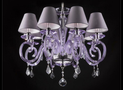 Cover Bohemia Modern Chandelier Lamp Luminous Lamp Crystal Candlestick Nine