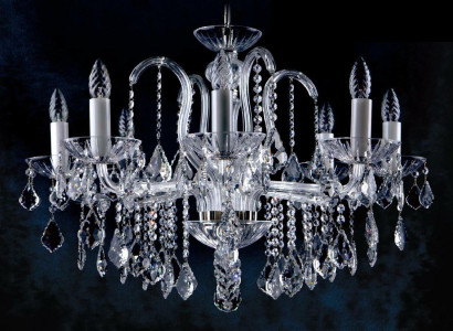 Chandelier Lamp Lamps Crystal Lights Bohemia Lid Chandelier
