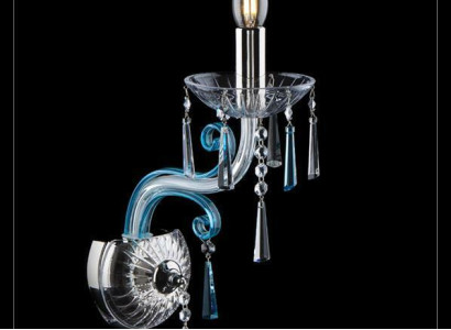 Wall lamp Bohemia Chandelier antique style wall lamp lights blue