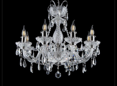 Crystal Chandelier Ceiling light hanging lamp light Bohemia bulb