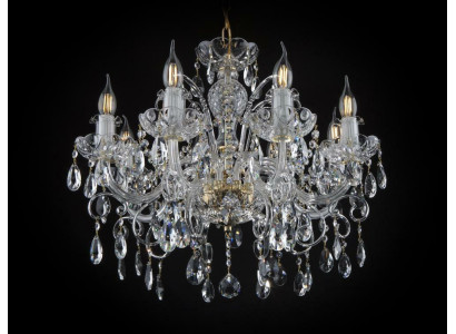 Noble Design Lamp with Crystal Stones Candlestick Chandelier Lamps Ceiling Lights