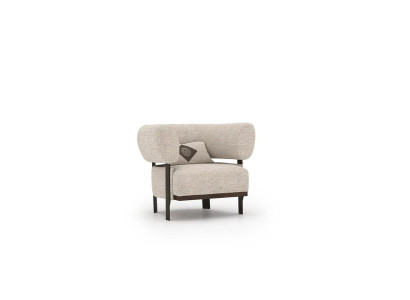 Luxury Armchair Modern Design Furnishings Upholstered furniture Textile Living room