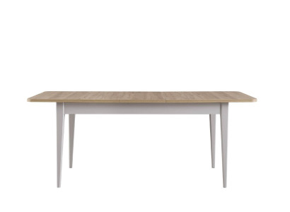 Dining table Extendable Table Dining room table Wood Gray Dining room table