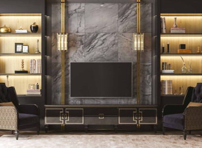 Modern Living room TV Lowboard Design Furnishings luxurious new Wood Furniture