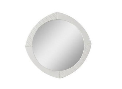 White decorative mirror Wall mirror Designer hallway mirror Modern mirror