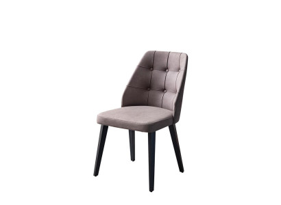 Complete e Dining chairs Chairs Kitchen chairs 6-piece wooden chairs gray