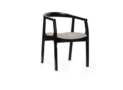 Black Beige Dining room Chair Dining room Chairs Designer Armchairs