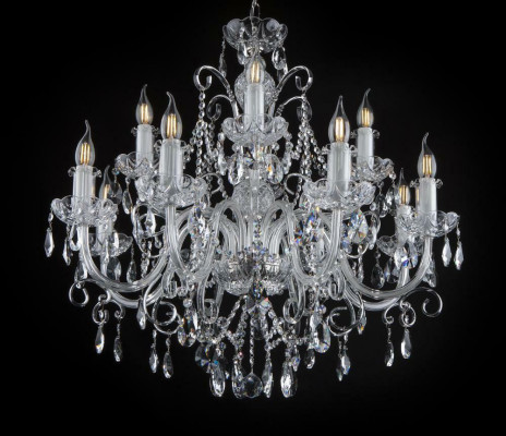 Bohemia Luxe Crystal Cover Lights Handmade Chandelier new