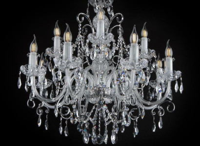 Bohemia Luxe Crystal Cover Lights Handmade Chandelier new