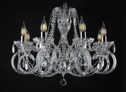 Chandelier Lamp Lamps Crystal Lights Bohemia Lid