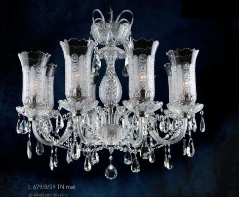 Bohemia Crystal Chandelier Lamp Ceiling Light fixture Lamps Cover