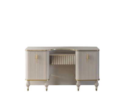 Beige cosmetic table Designer Dressing table Bedroom exclusive Furniture