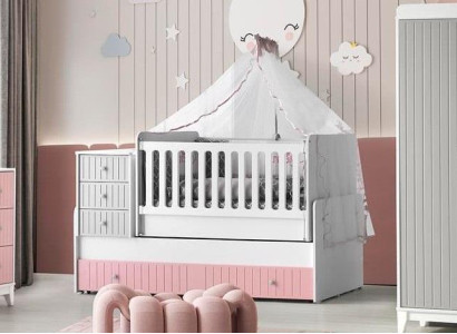 Stylish Childrens bed for Baby Multicolored Perfect furniture for your Childrens room удаление