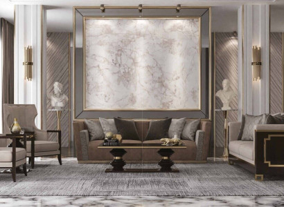 Design Modern Living room Set Sofa set 3+3+1+1 beige Living room furniture set