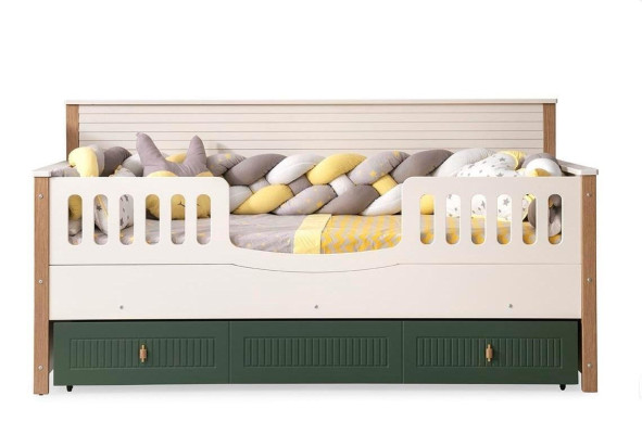 Bed frame Childrens bed Bed Childrens room Children's room furniture Light Wood