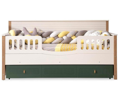 Bed frame Childrens bed Bed Childrens room Children's room furniture Light Wood