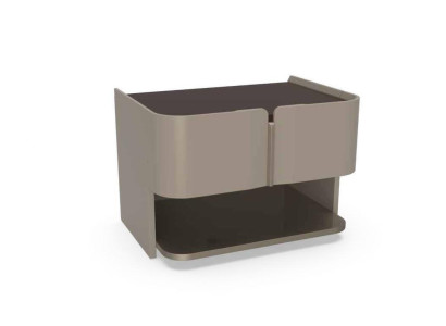 Gray Design Bedside table Console Side tables Bedroom Wood Luxury