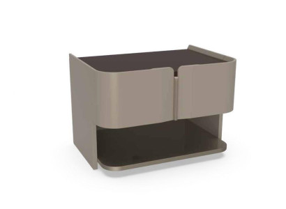 Gray Design Bedside table Console Side tables Bedroom Wood Luxury