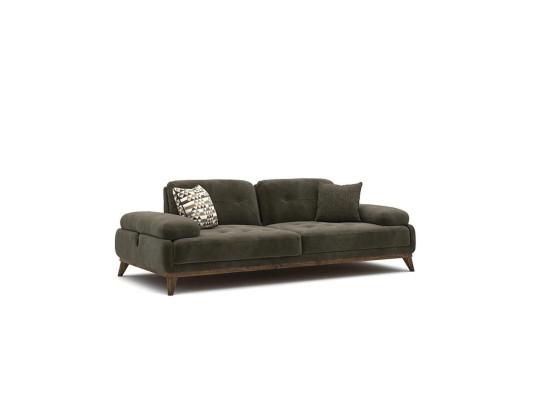 Upholstered furniture 4-piece sofa set sofa two-seater with three-seater luxury coffee table