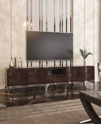 Modern Living room Set TV Lowboard Design Furnishings Wood Furniture TV cabinet Furniture