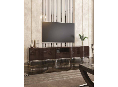 Modern Living room Set TV Lowboard Design Furnishings Wood Furniture TV cabinet Furniture