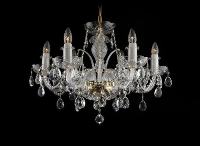 Lamp Chandelier Crystal Lights Bohemia Lid Chandelier Lamps Light